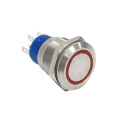 IP67 Rating Moveable Ring Illuminated Push Button Switch