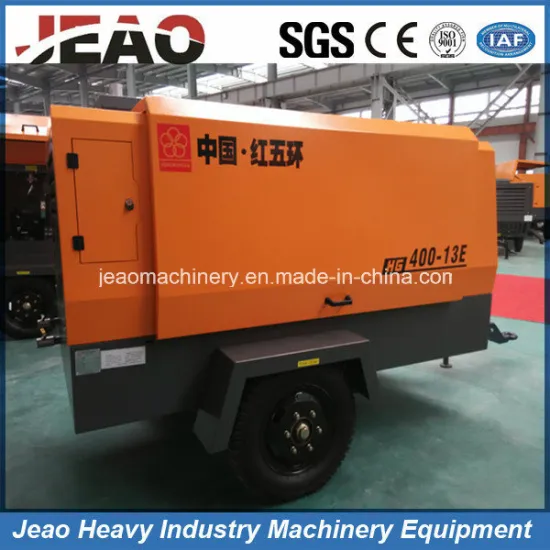 Low Price-13 Bar Portable Rotary Diesel Air Compressor