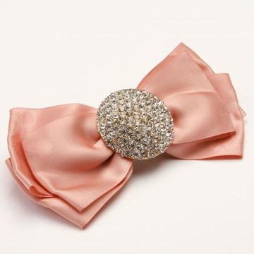 Custom with CZ diamond &ribbon bowknot asian hair accessories bun