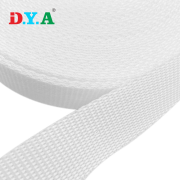 4cm pp webbing white polypropylene security belt