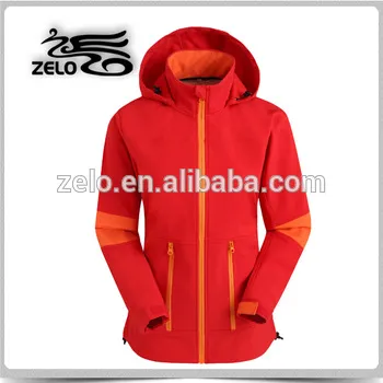 2015 Fashion windproof outdoor winter garment soft shell OEM china
