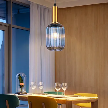 Modern design indoor lighting glass lampshade hanging light