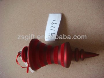 fashionable glass icicle ornements christmas decor