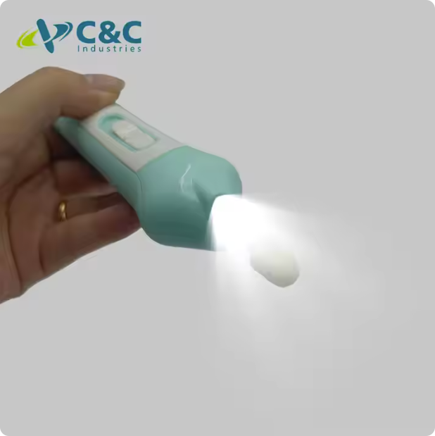 Battery-Powered LED Manicure Kit for Home Nail Care
