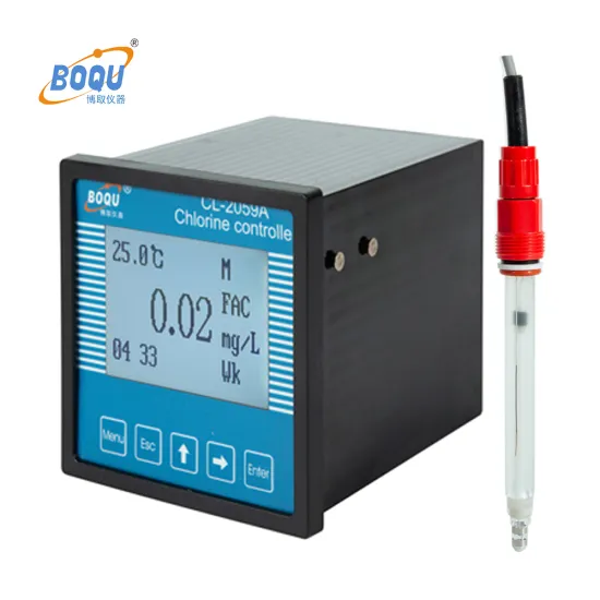 BOQU YLG-2058-01 Polarography Residual Chlorine Sensor for Water Treatment Plants