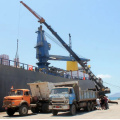 Coal terminal trucks loaded for distribution