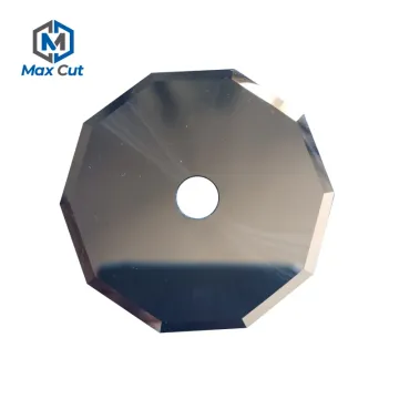 Bilah menggorok yang dibuat tersuai Bilah Keluli Tungsten Dekagonal