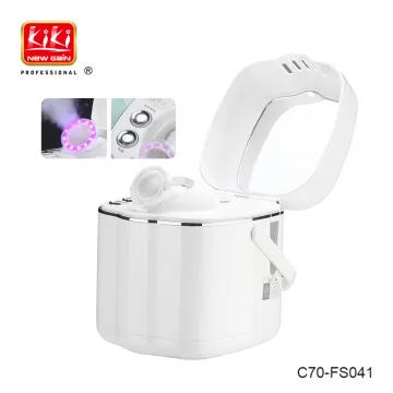 Nano Ionic Facial Steamer Sprayer Hot Mist Humidifier Sauna Moisturizer