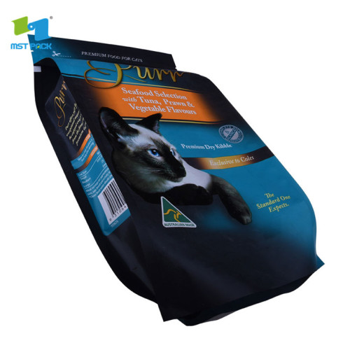 side gusset top paper pet food travel food packaging bag