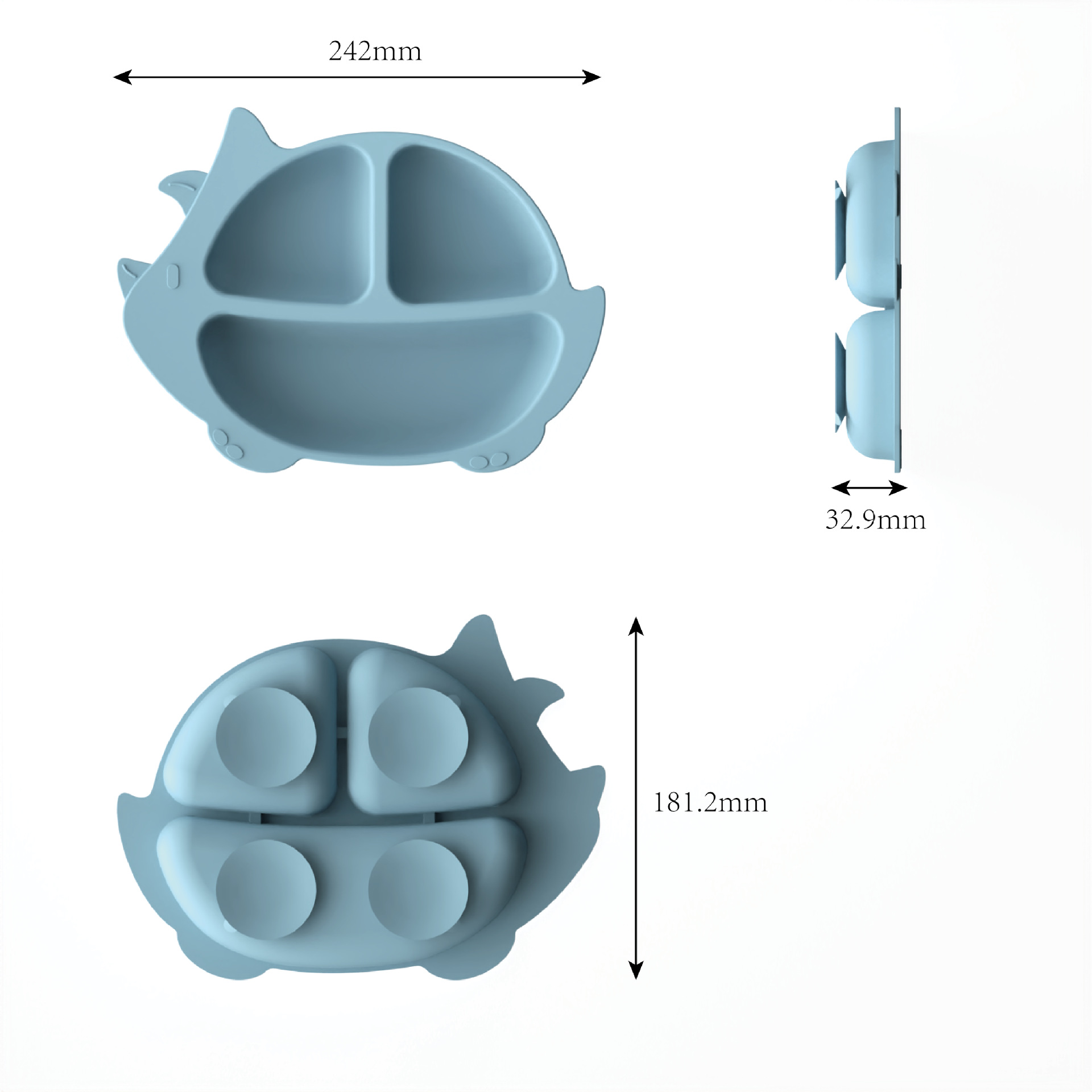 silicone plate detail photo MFZ-P014