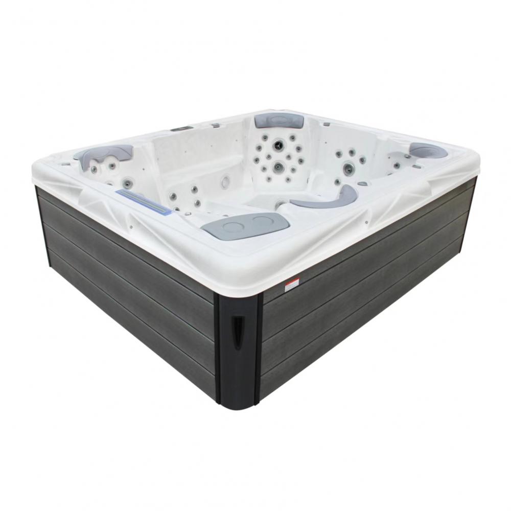 Acrylic whirlpool massage outdoor spa for 6-7 person