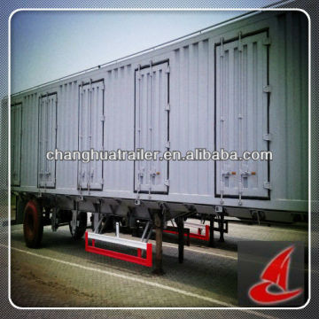 bulk cargo transport Van Box Semi-trailer tank truck for sale