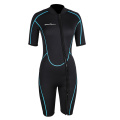 Seaskin Women's Short Front Zip Wetsuit Scuba