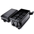 Car Fuse Box Set Auto Relay Block Holder Replacement Black Flame Retardant ABS Plastic Sniversal Car Interior Accessories