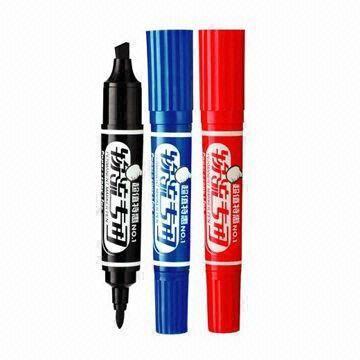 Double-head Permanent Marker with 2.0 to 6.0mm Line