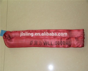 Polyester endless round sling/soft round sling/safety lifting belt/lifting sling