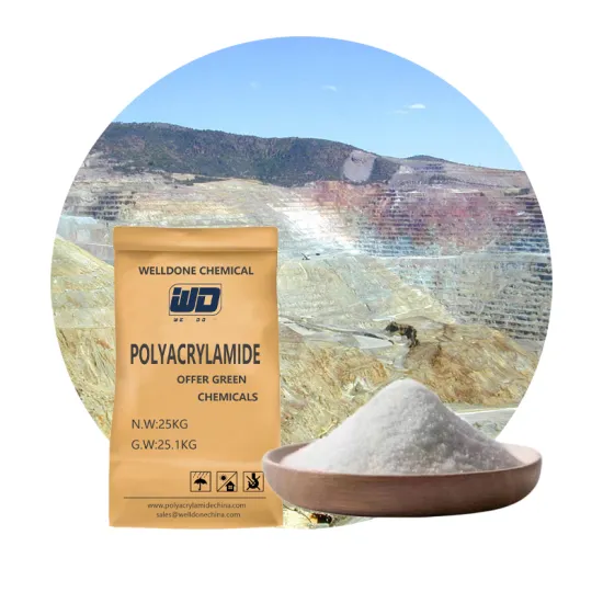 Polyacrylamide Anion Pam Flotation Reagent for Mining - WELLDONE Industrial Chemicals