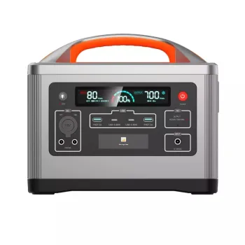 Lithium Battery Portable UPS Power Station for Home and Outdoor Use with 700WH Capacity and Solar Charging