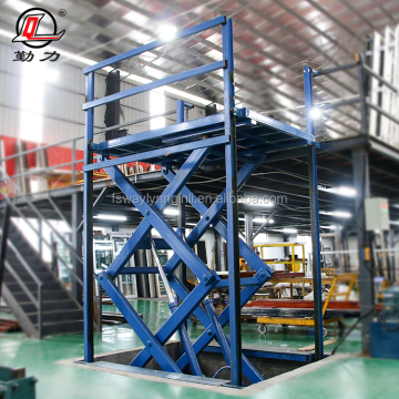 Heavy Load Electric Cargo Lift / Floor to Floor Cargo Lift / 3 Meter Hydraulic Pallet Lift Table
