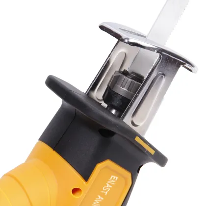 Rechargeable Lithium-ion Power Saber Saw: Cordless, Electric Reciprocating Saw for Wood and Metal Cutting