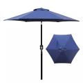 Outdoor umbrellas with customizable patterns