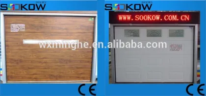sectional garage door gate/automatic sectional garage door gate/automtiac garage door gate