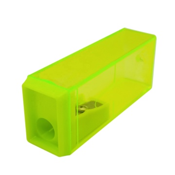 Transparent Cheap Plastic Pencil Sharpener for Pencils