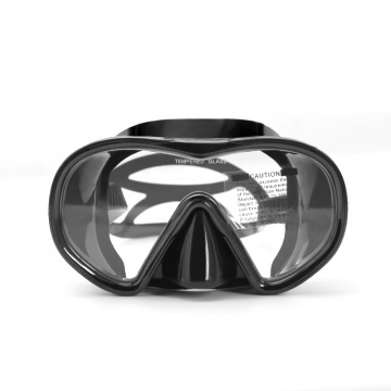 Gafas de billete de billete sin marco - máscara de snorkel de snorkel de snorkel de silicona anti -fog