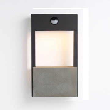 Aluminuim kalis air IP65 lampu lampu LED dinding