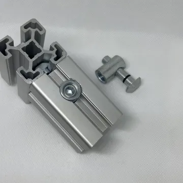 Ningbo Jingfa Aluminum Profile Accessory Steel Central Quick T Bolt Connector for 4545 Series