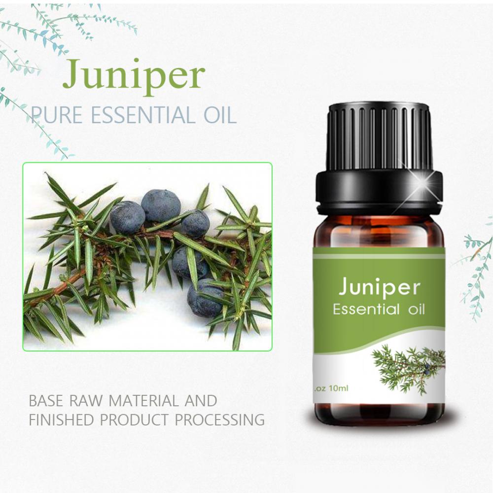 El mejor uso de aceites esenciales de Juniper al por mayor uso de exportación Cosmética