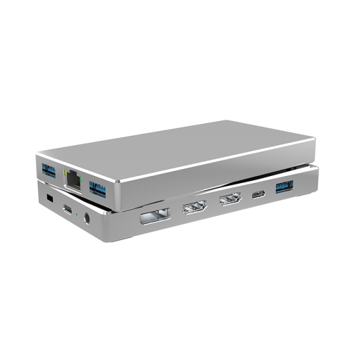 Estación híbrida de acoplamiento USB-C con HDMI dual