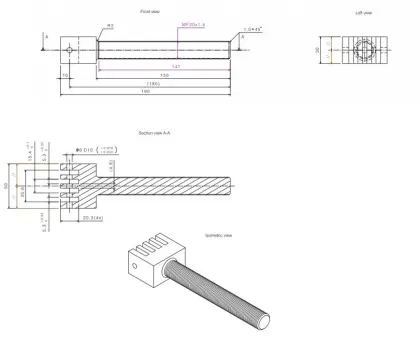 trucks screw connecting rod