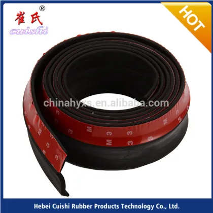 adhesive soundproof rubber strip d