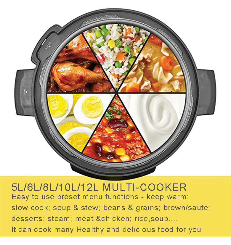 Multi Electric Instant pot Pressure cooker chicken