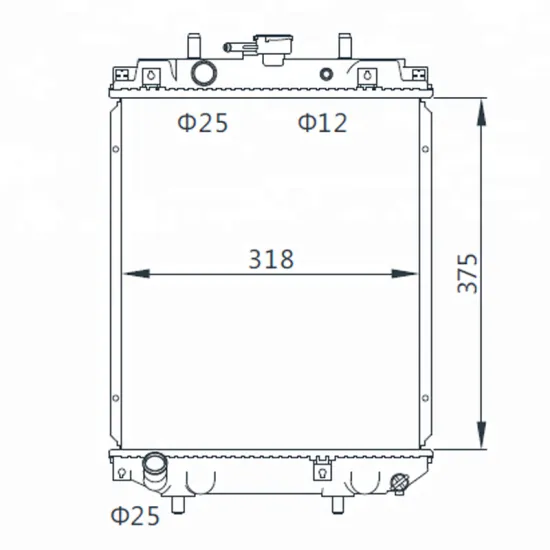 DAIHATSU MIRA/MOVE IO Radiator OEM 16400-97207/16400-97214