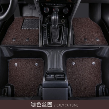 Roll PVC Plastic Flooring Mat with Tufted Carpet Fabric