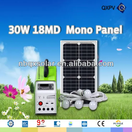 30W Solar panel 1