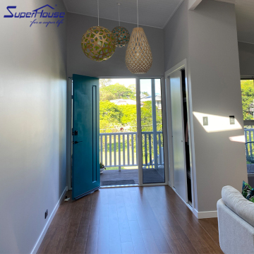 Stainless Steel and Aluminum Single-Family Villa Hurricane Entry Doors