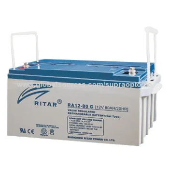 12V/260Ah Maintenance-free Gel Solar Battery, Wider Working Temperature Range, Stable Performance