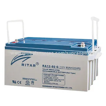 12V/260Ah Maintenance-free Gel Solar Battery, Wider Working Temperature Range, Stable Performance