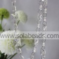 Chunky 20MM&14MM Plastic Crystal Beading Chain