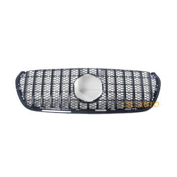 ABS W470 GT Diamond Style Pumper Grille لـ Mercedes-Benz X-Class 4x4 Pickup (2016-2018)