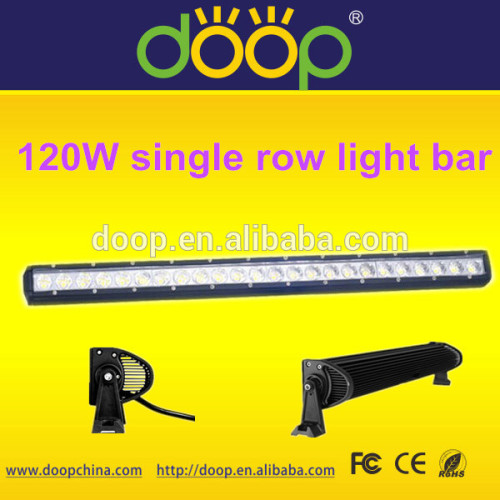 Factory price cheap epistar 120w single row led light bar