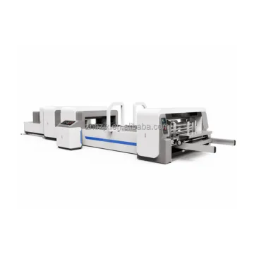 ZHENHUA DZ Automatic Corrugated Carton Folder Gluer Stitching Machine