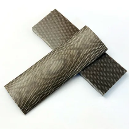 Micarta Canvas Knife Handle for Knifemaking Micarta Sheet