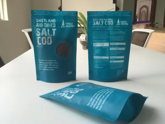 Printed Stand Up Zipper Bag