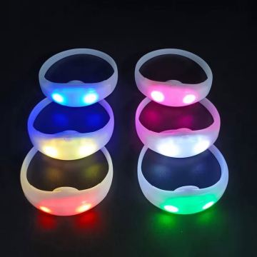 Remote Controlled DMX LED Wristband for Outdoor Parties