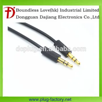 High quality 3.5mm male to female audio cable
