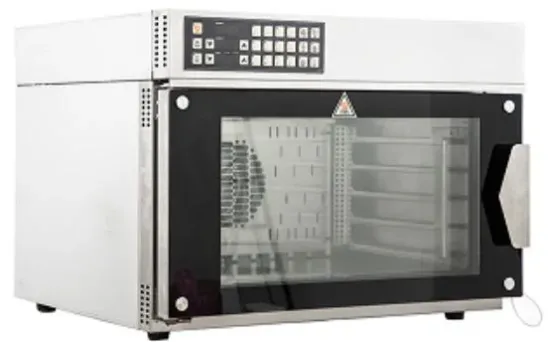 Commercial Desktop Hot Air Electric Baking Oven with Convection Light Inside